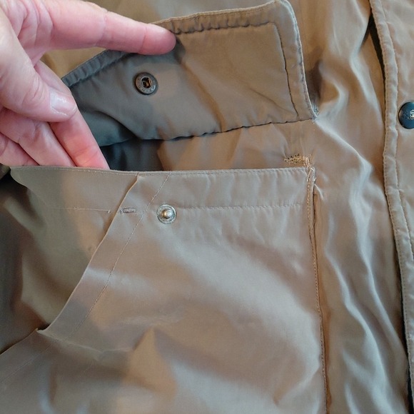 Rainforest RFT Thick Down Puffer Winter Jacket Coat Parka Hooded XL Dark Tan - Picture 13 of 16